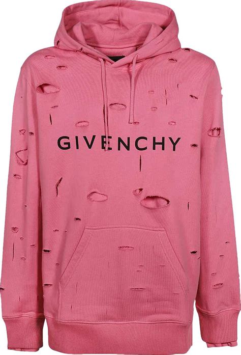 givenchy multicolor hoodie|givenchy hoodie with holes.